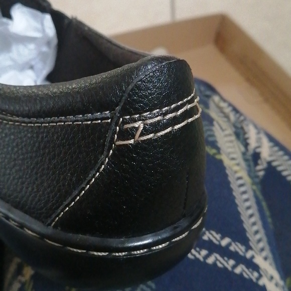 New Clark slip-on work shoes Sz 9 - Picture 8 of 9